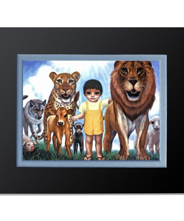 A Mere Little Boy Double Matted Card