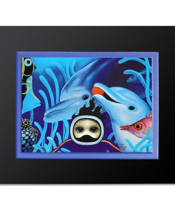 Come Play With Me Double Matted Card