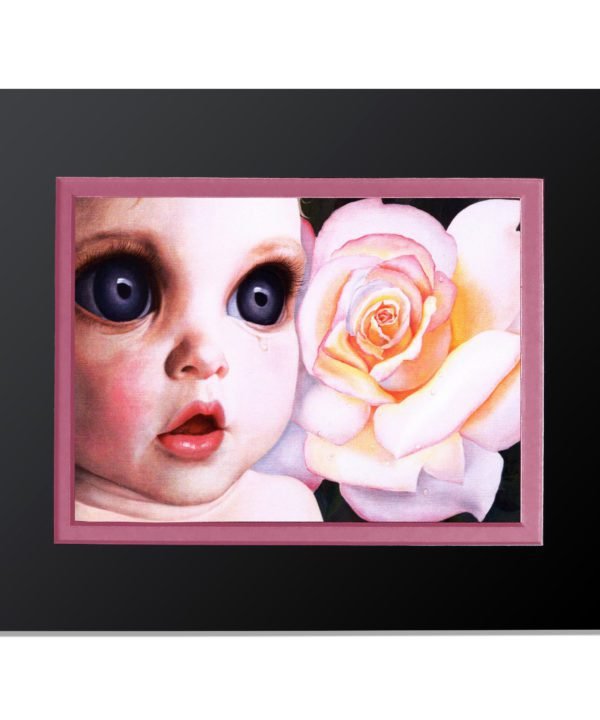Dewdrops Double Matted Card