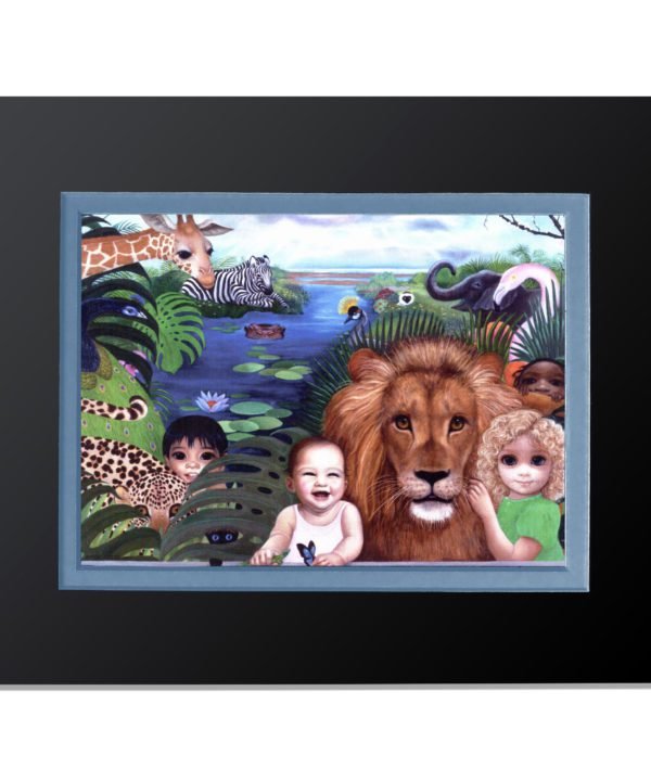 Happy Kingdom Double Matted Card