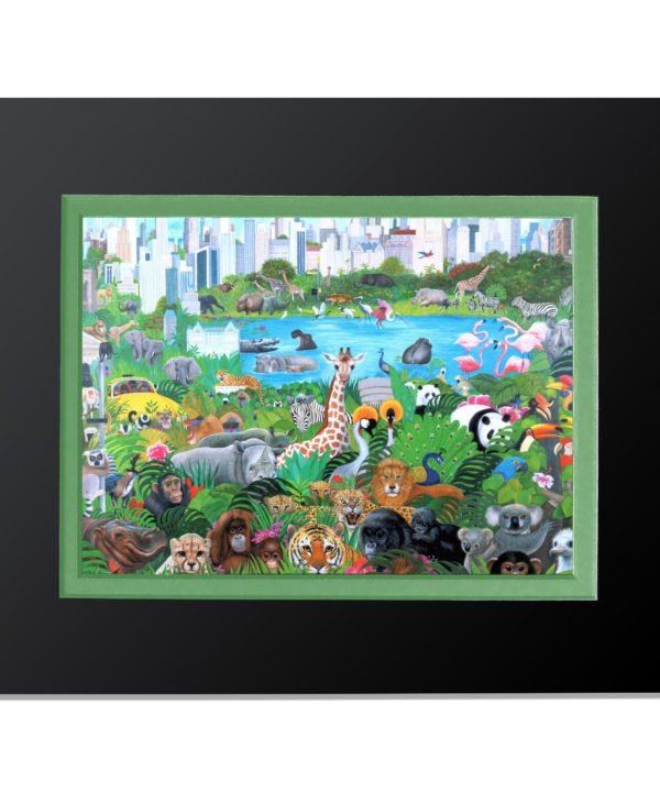 It's A Jungle Out There Double Matted Card