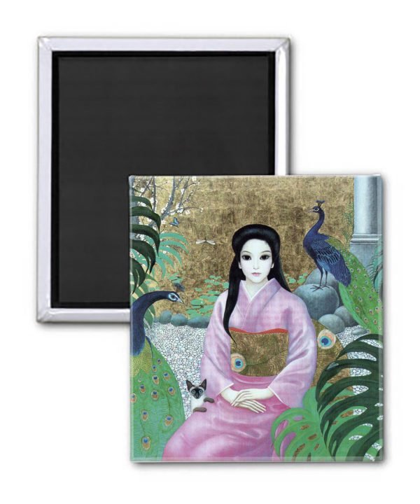 Madam Butterfly Magnet