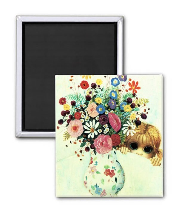 Peek A Boo-quet Magnet