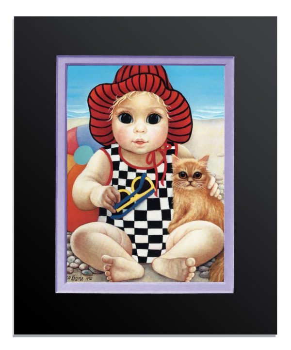 Seaside Sue Double Matted Card