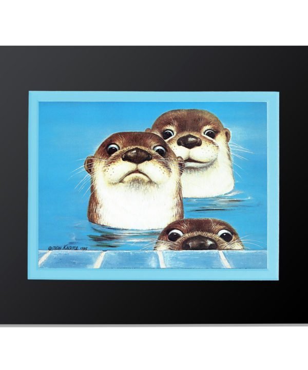 Weekend Guests Double Matted Card