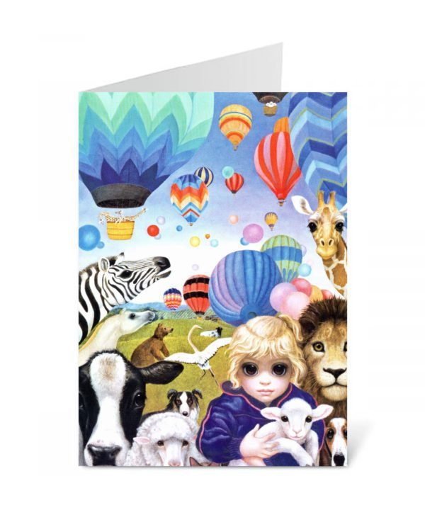 Who Says Animals Can't Fly Greeting Card